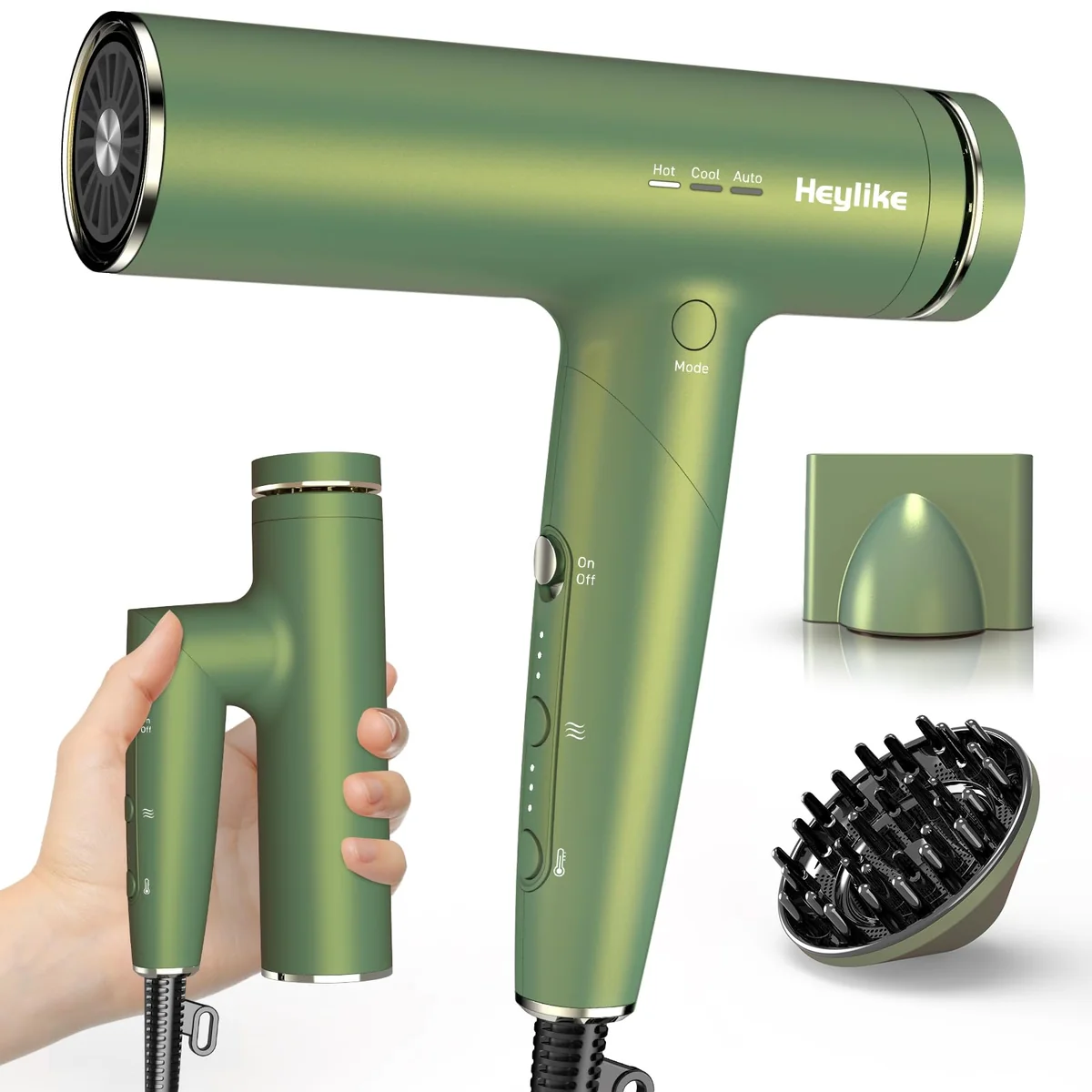 High Speed Plasma Ion Hair Dryer with Diffuser Review